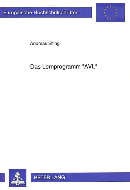 Book cover of: Das Lernprogramm «AVL»