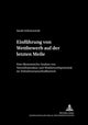 Book cover of: Einfuehrung Von Wettbewerb Auf Der Letzten Meile. By: Sarah Schniewindt