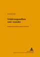 Book cover of: Erfahrungsaufbau Und -Transfer