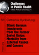 Book cover of: Ethnic German Immigrants from the Former Soviet Union: Mortality from External Causes and Cancers. By: Catherine Kyobutungi