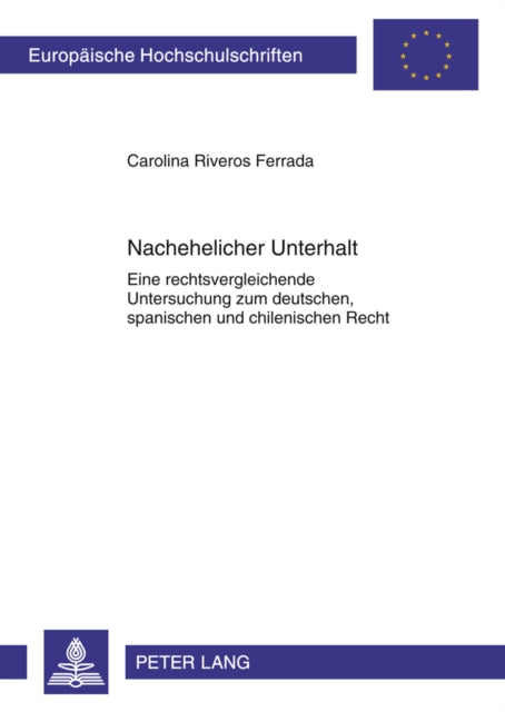 Book cover of: Nachehelicher Unterhalt. By: Carolina Riveros Ferrada