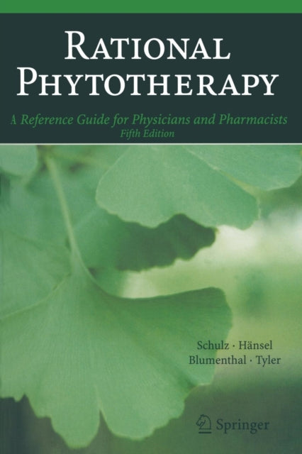 Book cover of: Rational Phytotherapy. By: Volker Schulz