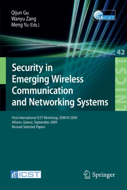 Book cover of: Security in Emerging Wireless Communication and Networking Systems