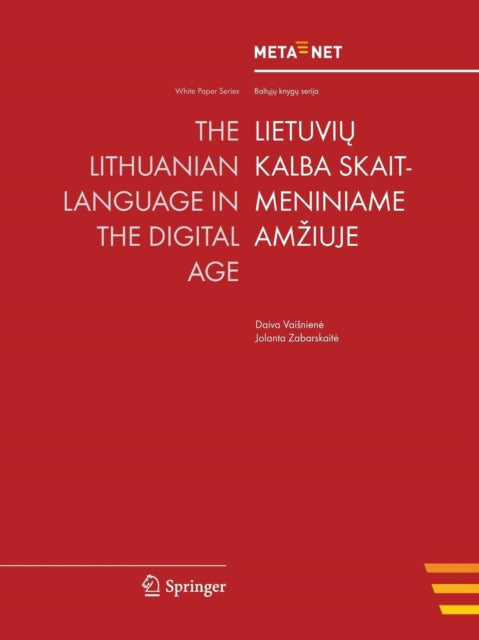 Book cover of: Lithuanian Language in the Digital Age