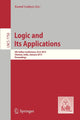 Book cover of: Logic and Its Applications. By: Kamal Lodaya