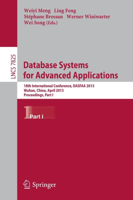 Book cover of: Database Systems for Advanced Applications. By: Weiyi Meng