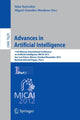 Book cover of: Advances in Artificial Intelligence. By: Ildar Batyrshin
