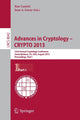Book cover of: Advances in Cryptology – CRYPTO 2013