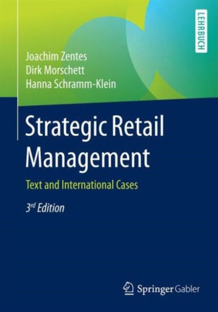 Book cover of: Strategic Retail Management. By: Joachim Zentes