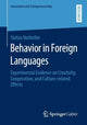 Book cover of: Behavior in Foreign Languages. By: Stefan Nothelfer