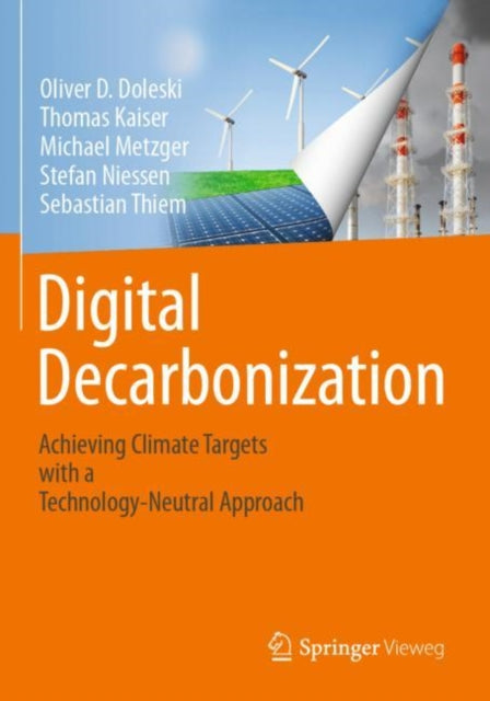 Book cover of: Digital Decarbonization. By: Oliver D. Doleski