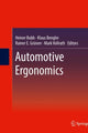Book cover of: Automotive Ergonomics. By: Heiner Bubb
