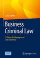Book cover of: Business Criminal Law. By: Lukas Staffler