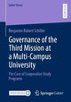 Book cover of: Governance of the Third Mission at a Multi-Campus University. By: Benjamin Robert Schiller