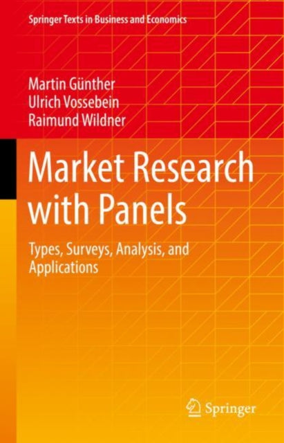Book cover of: Market Research with Panels. By: Martin Günther