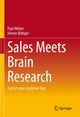 Book cover of: Sales Meets Brain Research. By: Paul Weber
