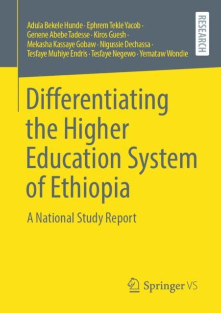 Book cover of: Differentiating the Higher Education System of Ethiopia. By: Adula Bekele Hunde