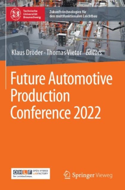 Book cover of: Future Automotive Production Conference 2022. By: Klaus öder