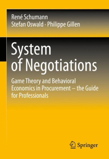 Book cover of: System of Negotiations. By: René Schumann