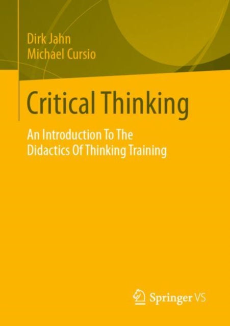 Book cover of: Critical Thinking. By: Dirk Jahn
