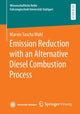 Book cover of: Emission Reduction with an Alternative Diesel Combustion Process. By: Marvin Sascha Wahl