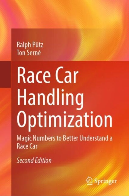 Book cover of: Race Car Handling Optimization. By: Ralph Pütz