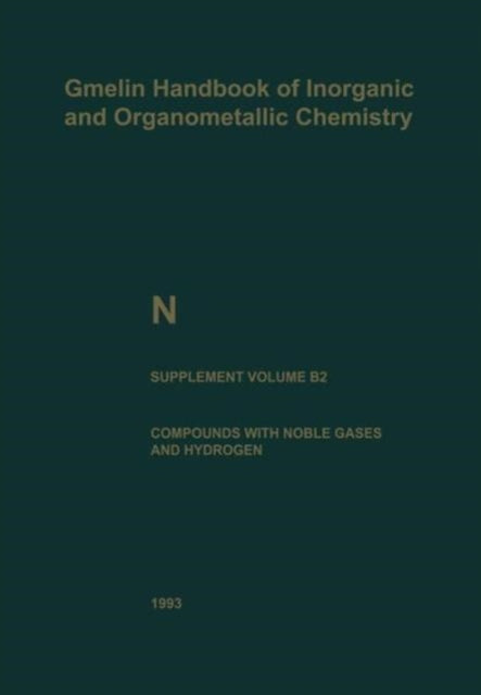 Book cover of: N Nitrogen. By: Dieter Koschel