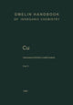 Book cover of: Cu Organocopper Compounds. By: Jürgen Faust