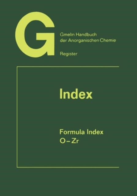 Book cover of: Index Formula Index. By: Rudolf Warncke