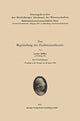 Book cover of: Zur Begrundung der Funktionentheorie. By: Lothar Heffter