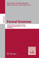 Book cover of: Formal Grammar. By: Glyn Morrill