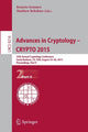 Book cover of: Advances in Cryptology -- CRYPTO 2015. By: Rosario Gennaro