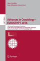 Book cover of: Advances in Cryptology – EUROCRYPT 2016. By: Marc Fischlin