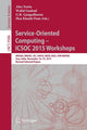 Book cover of: Service-Oriented Computing – ICSOC 2015 Workshops. By: Alex Norta