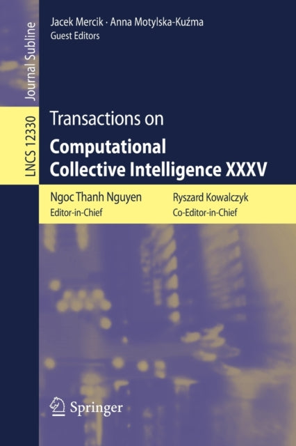 Book cover of: Transactions on Computational Collective Intelligence XXXV. By: Ngoc Thanh Nguyen