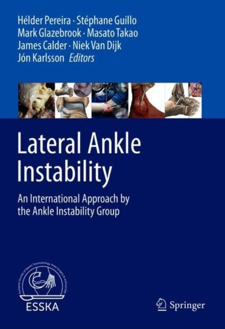 Book cover of: Lateral Ankle Instability. By: Hélder Pereira
