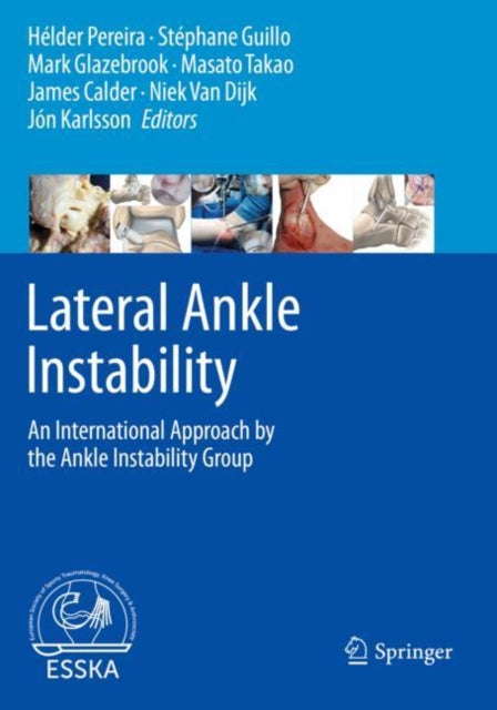 Book cover of: Lateral Ankle Instability. By: Hélder Pereira