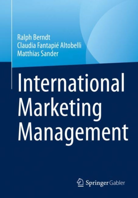 Book cover of: International Marketing Management. By: Ralph Berndt