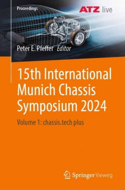 Book cover of: 15th International Munich Chassis Symposium 2024