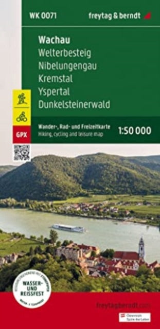 Book cover of: Wachau Hiking, cycling and leisure map