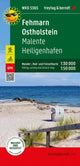 Book cover of: Fehmarn - Ostholstein, hiking, cycling and leisure map 1:30,000, freytag & berndt, WKD 5365
