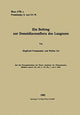 Book cover of: Ein Beitrag zur Desmidiaceenflora des Lungaues. By: Siegfried Pruzsinszky