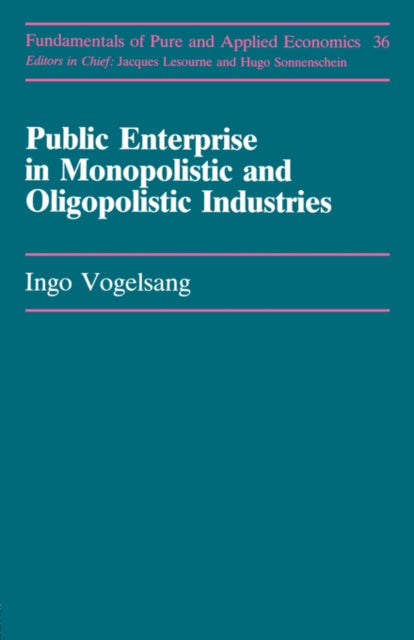 Book cover of: Publc Enterprise In Monopolis-