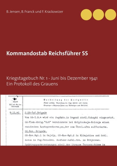 Book cover of: Kommandostab Reichsfuhrer SS