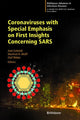 Book cover of: Coronaviruses with Special Emphasis on First Insights Concerning SARS