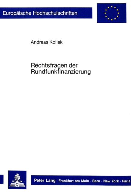 Book cover of: Rechtsfragen der Rundfunkfinanzierung