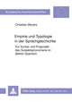 Book cover of: Empirie und Typologie in der Sprachgeschichte