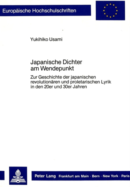 Book cover of: Japanische Dichter am Wendepunkt