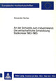 Book cover of: der Schwelle zum Industrieland: Die wirtschaftliche Entwicklung Suedkoreas 1963-1983