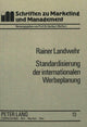 Book cover of: Standardisierung der internationalen Werbeplanung